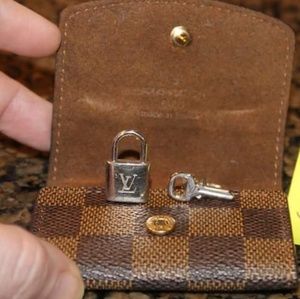 Mens Louis Vuitton Sterling Silver Cufflinks